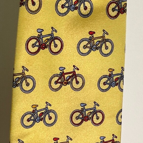 Beaufort Silk Bicycle Necktie - Picture 4 of 4